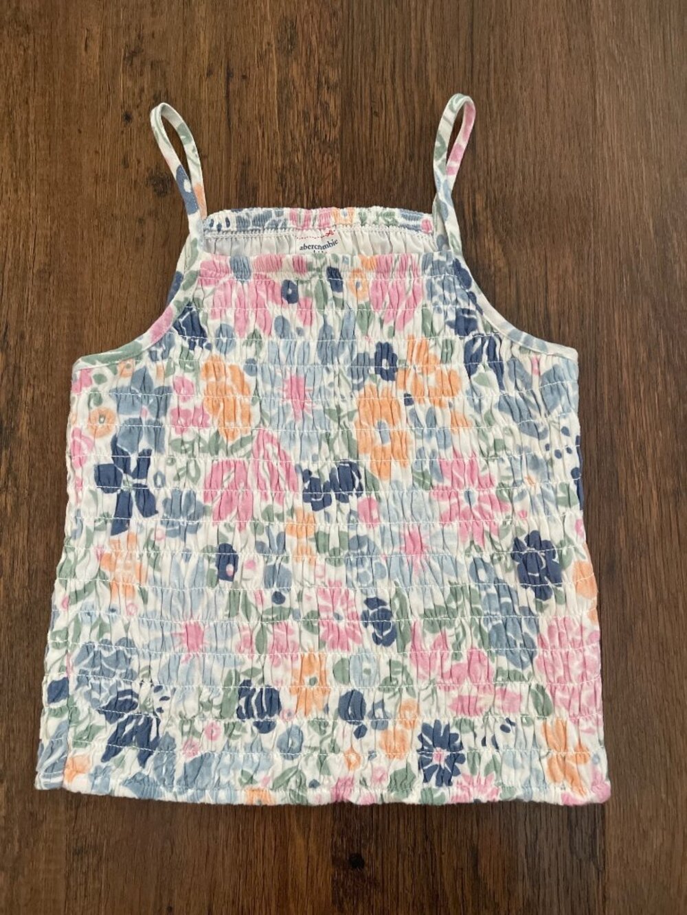 Abercrombie Kids Floral Tank Top Girls Sz 11/12 - Picture 1 of 6